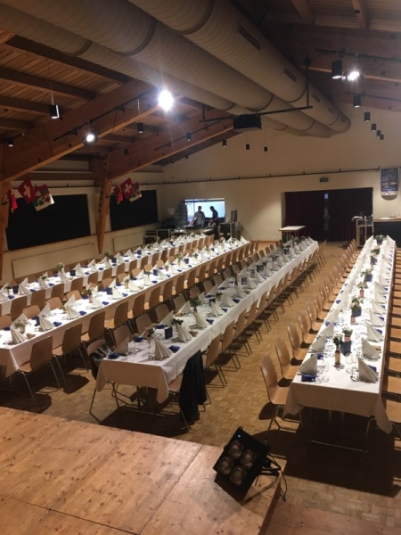 Festsaal Riderbachhalle Oberhofen